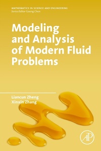 Bild vergrößern Bild: Modeling and Analysis of Modern Fluid Problems - Academic Press
