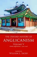 Cover: The Oxford History of Anglicanism, Volume V - Oxford University Press