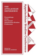 Cover: The Appalachian Experience - The University of North Carolina Press