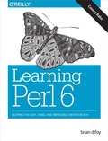 Cover: Learning Perl 6 - O'Reilly