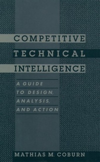 Enlarge image Cover: Competitive Technical Intelligence - American Chemical Society