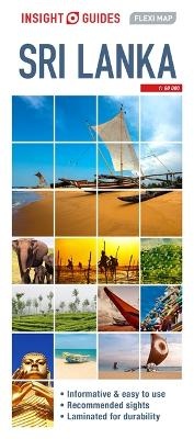 Abbildung von: Insight Guides Flexi Map Sri Lanka - Insight Maps
