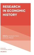 Cover: Research in Economic History - Emerald Publishing Limited