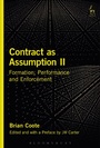 Cover: Contract as Assumption II - Hart Publishing