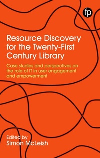 Abbildung von: Resource Discovery for the Twenty-First Century Library - Facet Publishing