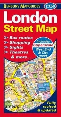 Abbildung von: London Street Map - Bensons MapGuides