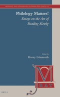 Cover: Philology Matters! - Brill
