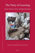 Cover: The Piety of Learning: Islamic Studies in Honor of Stefan Reichmuth - Brill