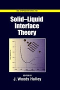 Cover: Solid-Liquid Interface Theory - American Chemical Society