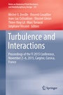 Cover: Turbulence and Interactions - Springer