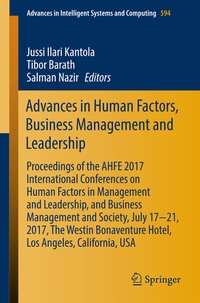 Abbildung von: Advances in Human Factors, Business Management and Leadership - Springer