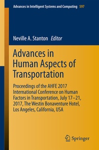 Abbildung von: Advances in Human Aspects of Transportation - Springer
