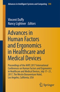 Abbildung von: Advances in Human Factors and Ergonomics in Healthcare and Medical Devices - Springer