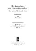 Cover: Der Laberintus des Edmund Bramfield - Hiersemann, A