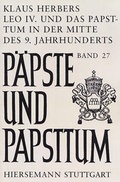 Cover: Leo IV. und das Papsttum in der Mitte des 9. Jahrhunderts - Hiersemann, A