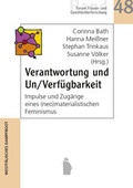 Cover: Verantwortung und Un/Verf&uuml;gbarkeit - Westf&auml;lisches Dampfboot