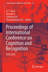 Enlarge image Cover: Proceedings of International Conference on Cognition and Recognition - Springer