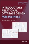 Cover: Introductory Relational Database Design for Business, with Microsoft Access - Wiley-ISTE