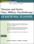 Cover: Veterans and Active Duty Military Psychotherapy Homework Planner - Wiley