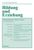 Cover: Erlebnisp&auml;dagogik in Theorie und Praxis - B&ouml;hlau