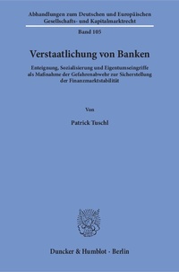 Abbildung von: Verstaatlichung von Banken - fibre