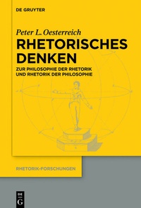 Abbildung von: Rhetorisches Denken - De Gruyter