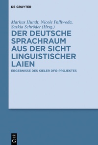 Abbildung von: Der deutsche Sprachraum aus der Sicht linguistischer Laien - De Gruyter