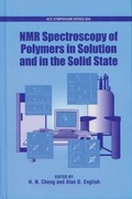 Cover: NMR Spectroscopy of Polymers in Solution and in the Solid State - Oxford University Press Inc