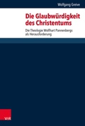 Cover: Die Glaubw&uuml;rdigkeit des Christentums - Vandenhoeck & Ruprecht