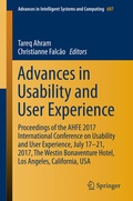 Cover: Advances in Usability and User Experience - Springer