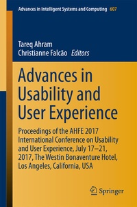 Enlarge image Cover: Advances in Usability and User Experience - Springer