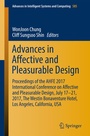 Cover: Advances in Affective and Pleasurable Design - Springer