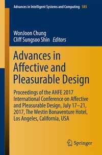 Enlarge image Cover: Advances in Affective and Pleasurable Design - Springer