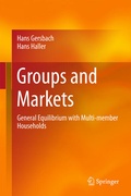 Cover: Groups and Markets - Springer