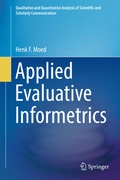 Cover: Applied Evaluative Informetrics - Springer