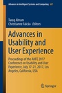 Cover: Advances in Usability and User Experience - Springer