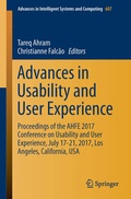 Cover: Advances in Usability and User Experience - Springer