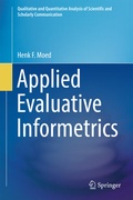 Cover: Applied Evaluative Informetrics - Springer