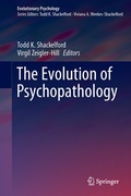 Cover: The Evolution of Psychopathology - Springer
