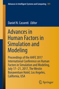 Cover: Advances in Human Factors in Simulation and Modeling - Springer