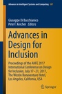Cover: Advances in Design for Inclusion - Springer