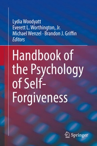 Abbildung von: Handbook of the Psychology of Self-Forgiveness - Springer