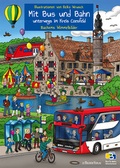 Cover: Mit Bus und Bahn unterwegs im Kreis Coesfeld - liebevoll illustriert von Heiko Wrusch - J.P. Bachem Verlag