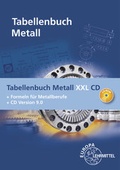 Cover: Tabellenbuch Metall XXL CD - Europa-Lehrmittel
