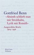 Cover: &raquo;Absinth schl&uuml;rft man mit Strohhalm, Lyrik mit Rotstift&laquo; - Wallstein