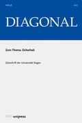 Cover: Sicherheit - Brill Deutschland