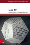 Cover: Lesen X.0 - Brill Deutschland