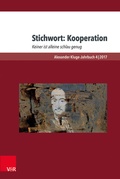 Cover: Stichwort: Kooperation - Brill Deutschland