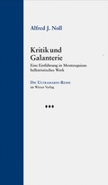 Cover: Kritik und Galanterie - Wieser Verlag