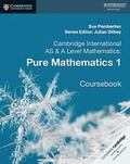 Cover: Cambridge International AS & A Level Mathematics: Pure Mathematics 1 Coursebook - Cambridge University Press